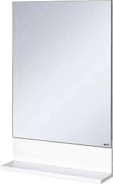 Misty Зеркало для ванной Алиса 60 белое – фотография-1